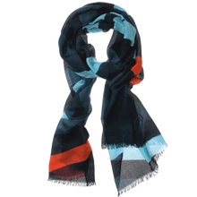 Load image into Gallery viewer, REMEMBER Indigo Scarf
