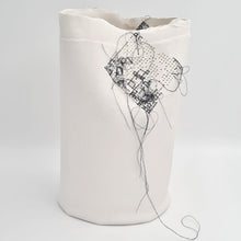 Load image into Gallery viewer, Ayala Tzur- Ceramic and embroidered Vase- DUXSTYLE
