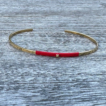 Load image into Gallery viewer, KAPIM by MM Petit Cuff-Style Bracelet-Red Hot
