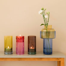 Load image into Gallery viewer, REMEMBER &#39;Lys&#39; Glass Tea Light Holder

