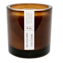 Load image into Gallery viewer, WXY. Big Amber Candle- Smoked Rose &amp; Sumatran Pine-Candles-WXY.-Candle, Candle Holder, Candles, Decorative Candles, First apartment gift, Gifts, Gifts for Under 100, Hostess Gifts, Just because gift, WXY. Candles-DUXSTYLE
