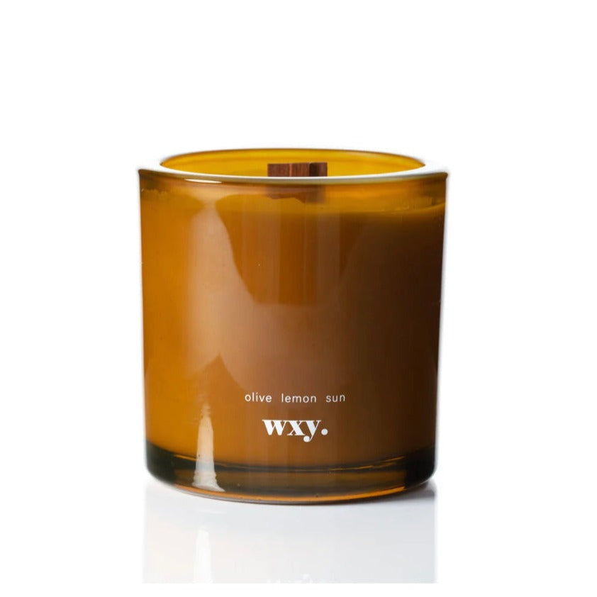 WXY. ROAM Candle- Olive Lemon Sun-Candles-WXY.-Candle, Candle Holder, Candles, Decorative Candles, First apartment gift, Gifts, Gifts for Under 100, Hostess Gifts, Just because gift, WXY. Candles-DUXSTYLE