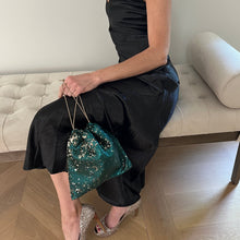 Load image into Gallery viewer, MARIA LA ROSA Meret Sequin Bag - ROSE
