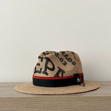 Load image into Gallery viewer, ReHats BERLIN- Cafe Hat #1-Panama Hat-ReHats Berlin-Fashion Hat, Panama Hat, ReHat Berlin, Sun Hats, Traveller&#39;s Hat-DUXSTYLE
