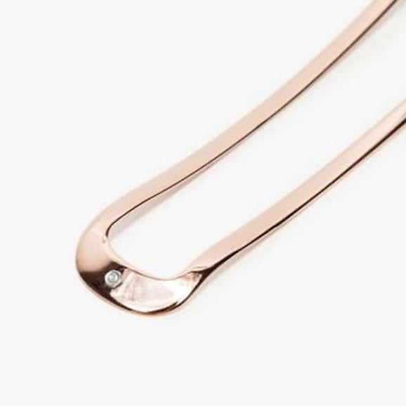 SYLVAIN LE HEN HAIR DESIN ACCESS Curved Hairpin Rose Gold - DUXSTYLE