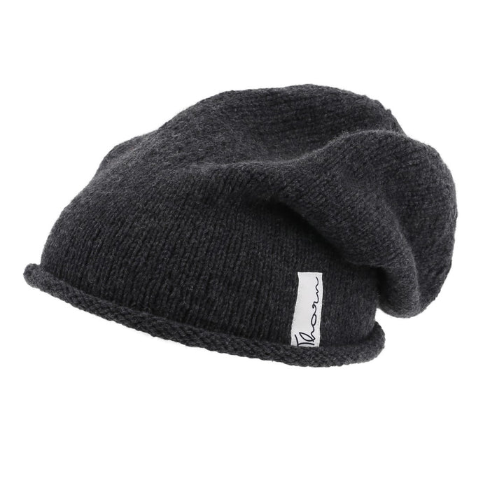THORNcph Anthracite Grey Cashmere Beanie - DUXSTYLE