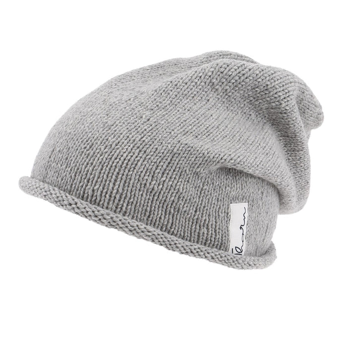 THORNcph Dove Grey Cashmere Beanie - DUXSTYLE