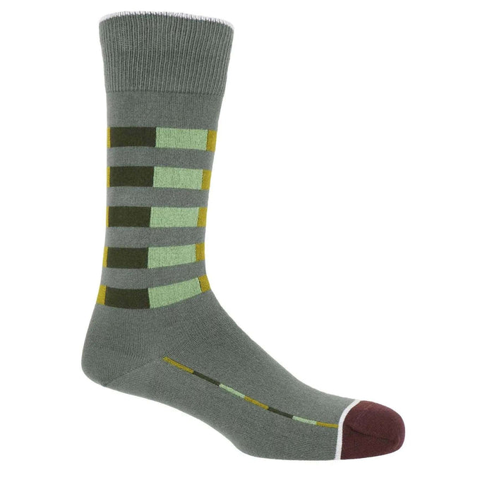 PEPER HAROW Quad Stripe Men's Socks - DUXSTYLE