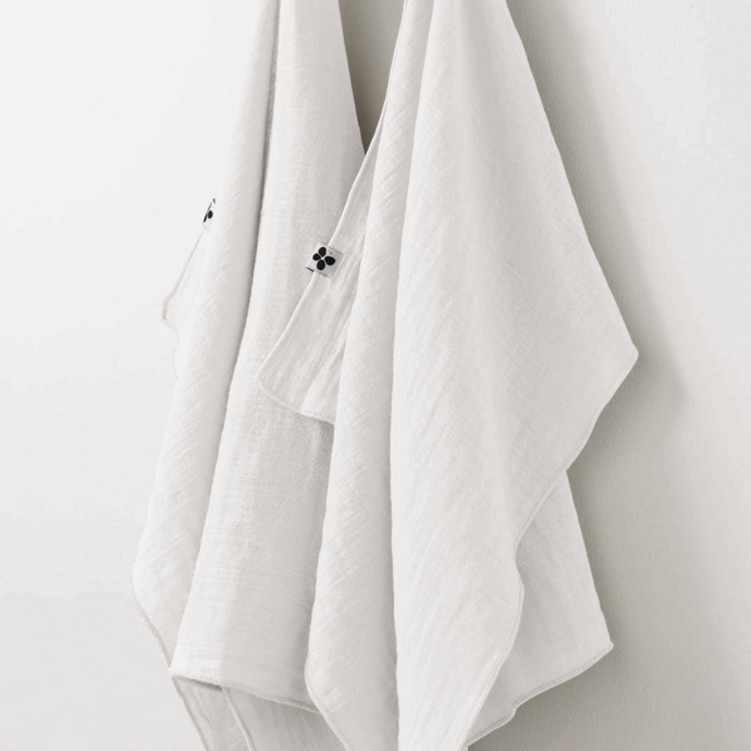 L'EFFET PAPILLON Hand Towels-White - DUXSTYLE