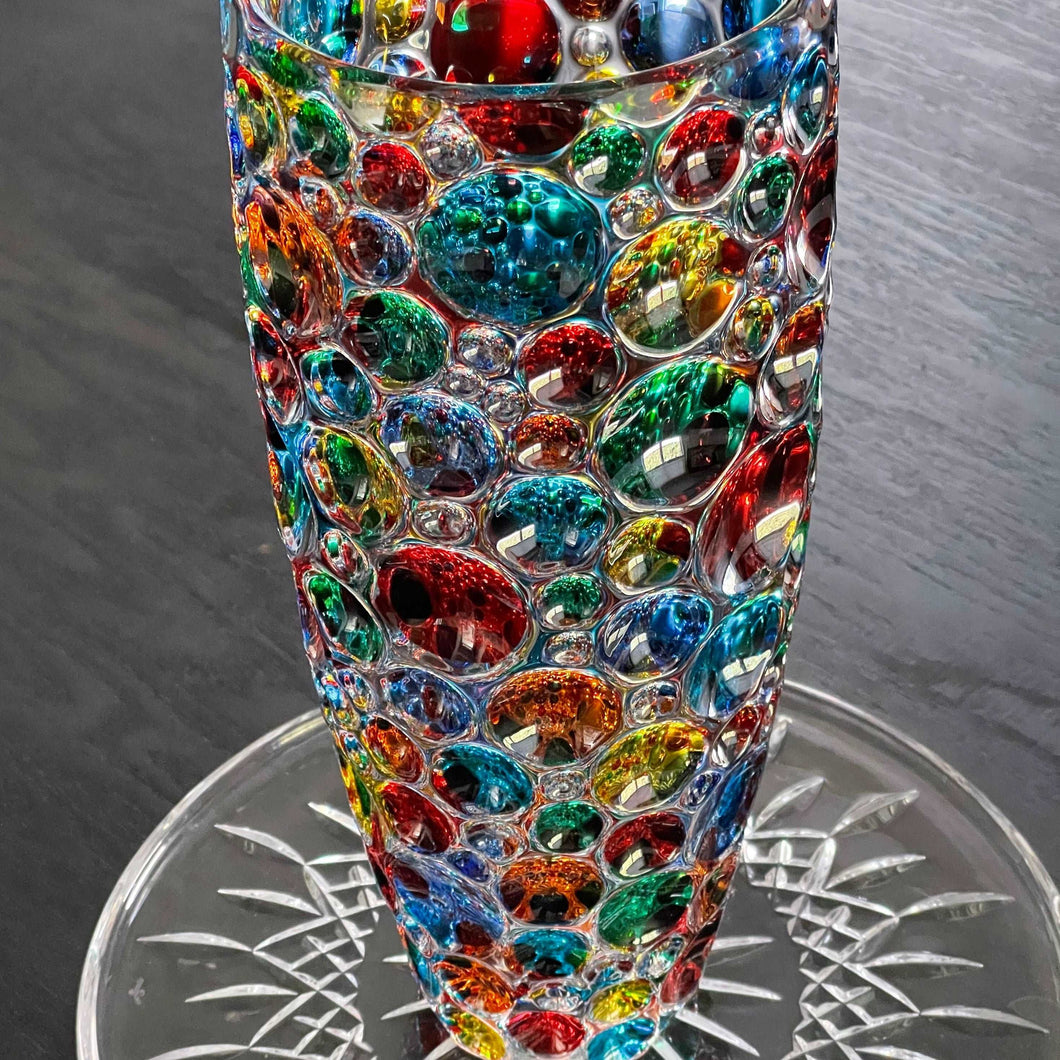 PERLE D'ARTE Bubble Crystal Vase - DUXSTYLE