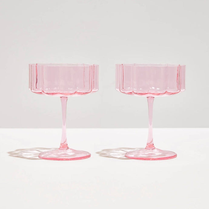 FAZEEK Wave Coupe Glasses-Pink - DUXSTYLE