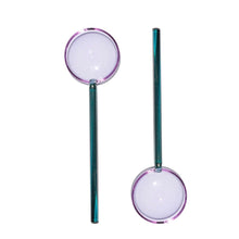 Load image into Gallery viewer, FAZEEK Salad Servers-Lilac and Teal - DUXSTYLE
