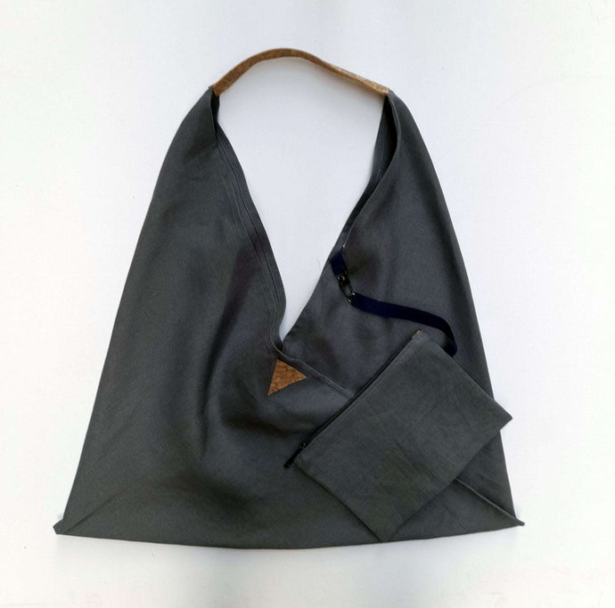ELENA KIHLMAN Origami Bag DARK GREY - DUXSTYLE