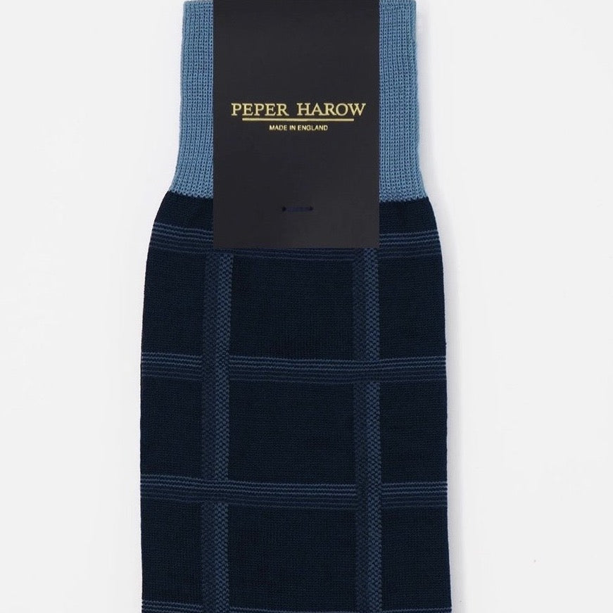 PEPER HAROW Men's Check Socks - DUXSTYLE
