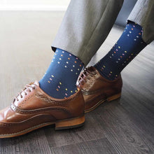 Load image into Gallery viewer, PEPER HAROW Square Polka Men&#39;s Socks - DUXSTYLE
