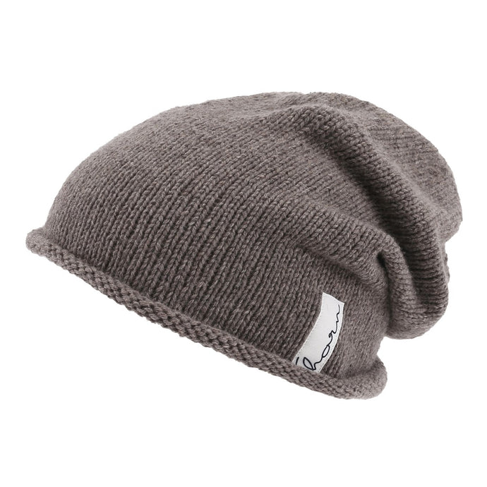 THORNcph Brown Cashmere Beanie - DUXSTYLE